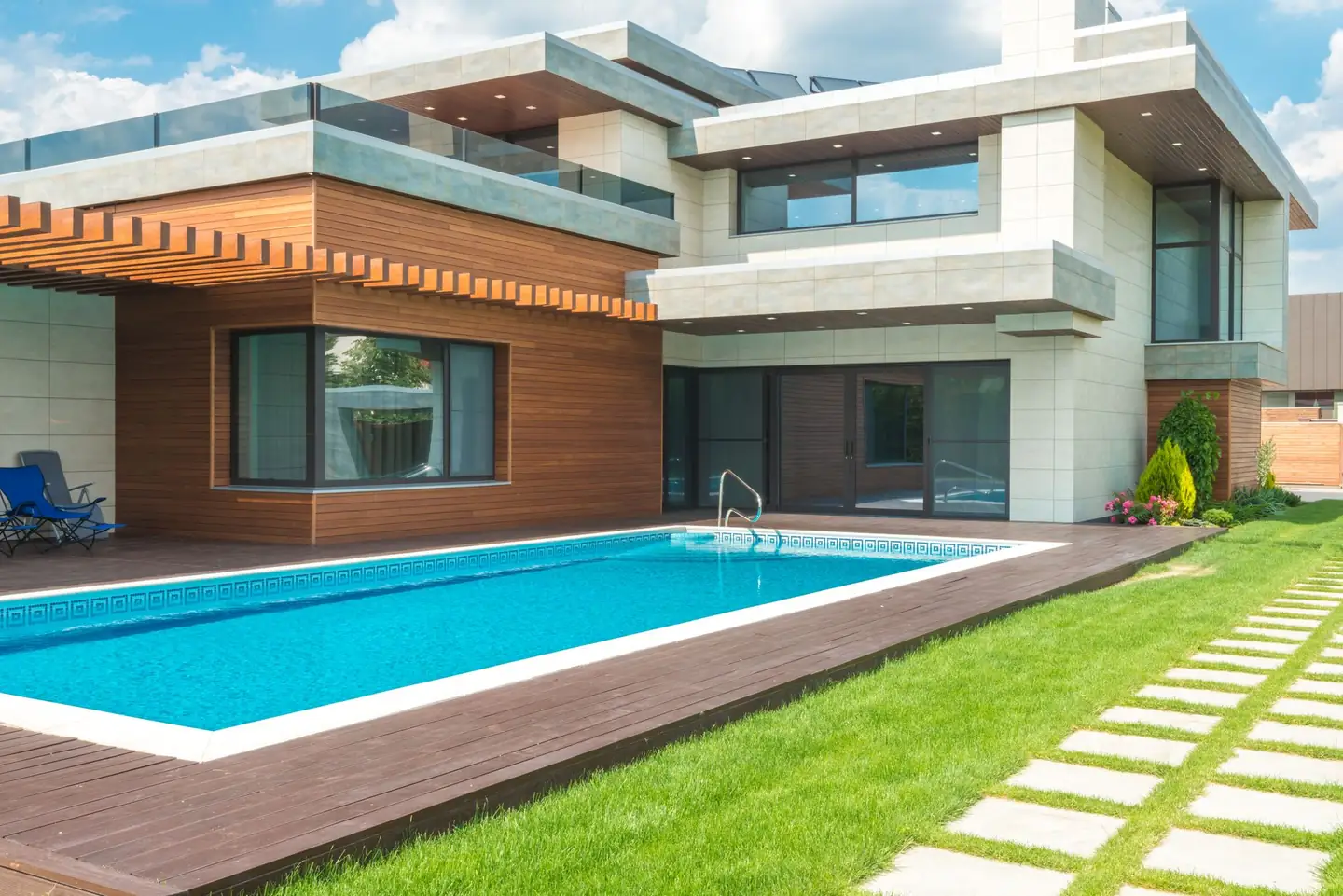 Swimming pool built in Revesby North, NSW